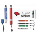 Promotional solid banner touch pen